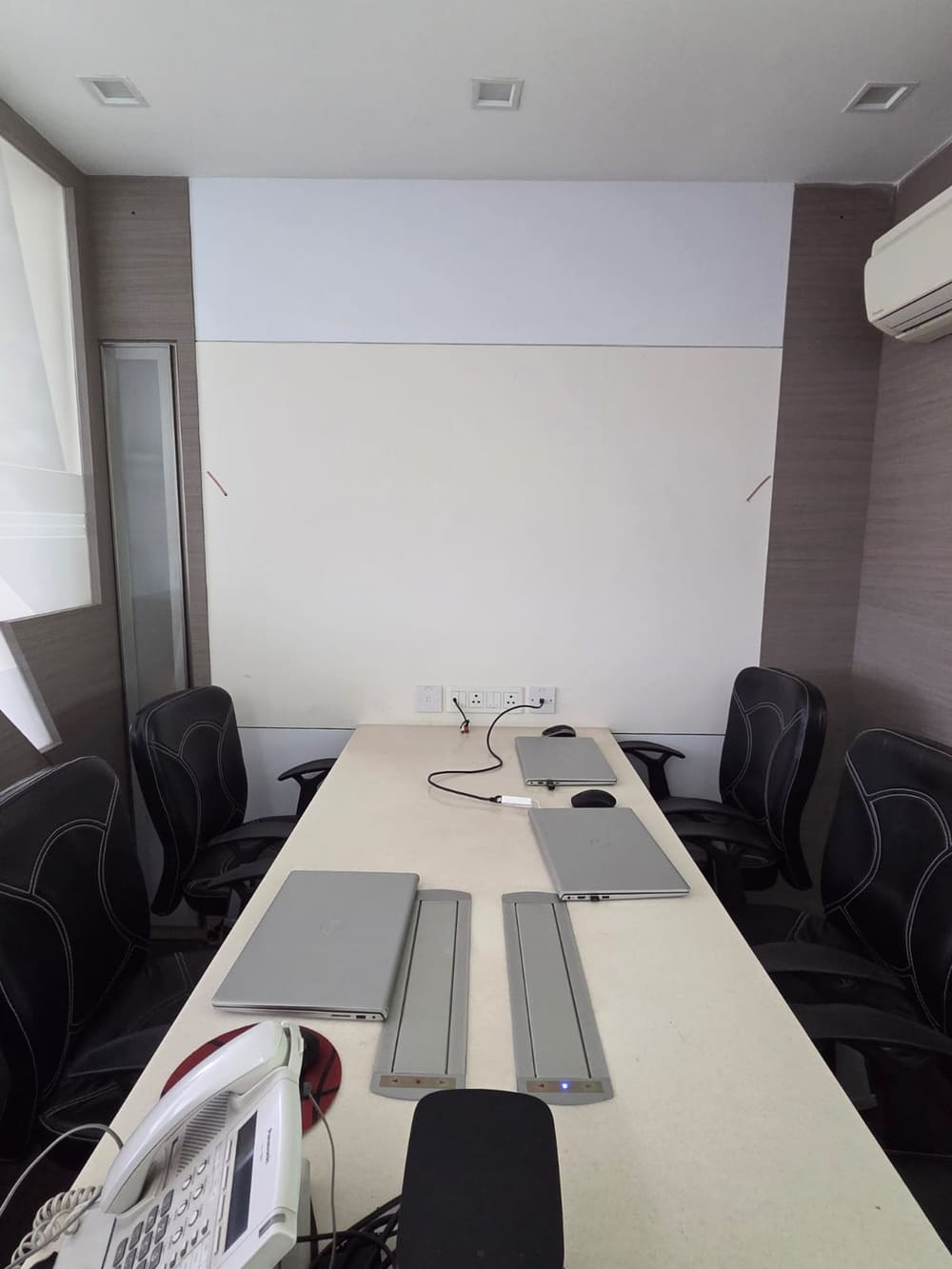 Meeting room at the Halogen Pharmachem office